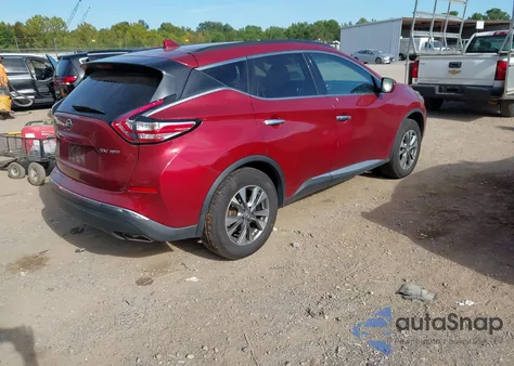 2018 Nissan Murano Sv z USA, uszkodzony, nr VIN 5N1AZ2MH8JN120330